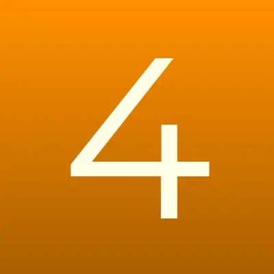 4 сезона, сеть магазинов, лого-визитка