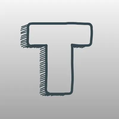 Технопарк, сеть магазинов бытовой техники и электроники, лого-визитка
